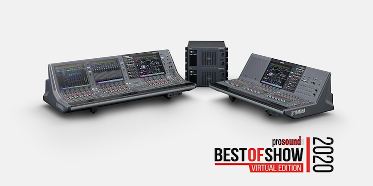 RIVAGE PM5和PM3数字混音系统，实力斩获IBC 2020 Best of Show大奖